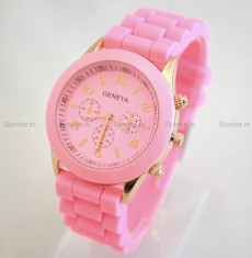 Ceas Geneva Color Style pink foto