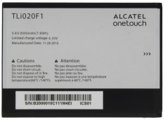 baterie Alcatel TLi20F1 One Touch Pop C7 OT-7040 7040 7040D 7041 7041X foto