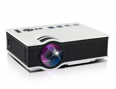 VideoProiector LED Techstar BT400 White compatibil HDMI, USB si SD foto