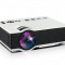 VideoProiector LED Techstar BT400 White compatibil HDMI, USB si SD