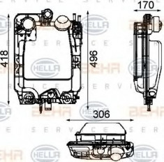 Vas de expansiune, racire IVECO EuroTech MT 180 E 24 - HELLA 8MA 376 705-291 foto