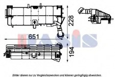 Vas de expansiune, racire MERCEDES-BENZ ATEGO 1823, 1823 L - AKS DASIS 133002N foto