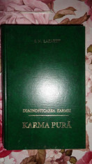 Karma pura (editie cartonata/493pag/an 2001- Lazarev foto