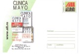 Publicitate, Clinica MAYO, Edituriile ALL, intreg postal necirculat, 2002, Dupa 1950