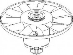 Ventilator, radiator SEAT IBIZA Mk II 1.3 i - TOPRAN 107 715 foto