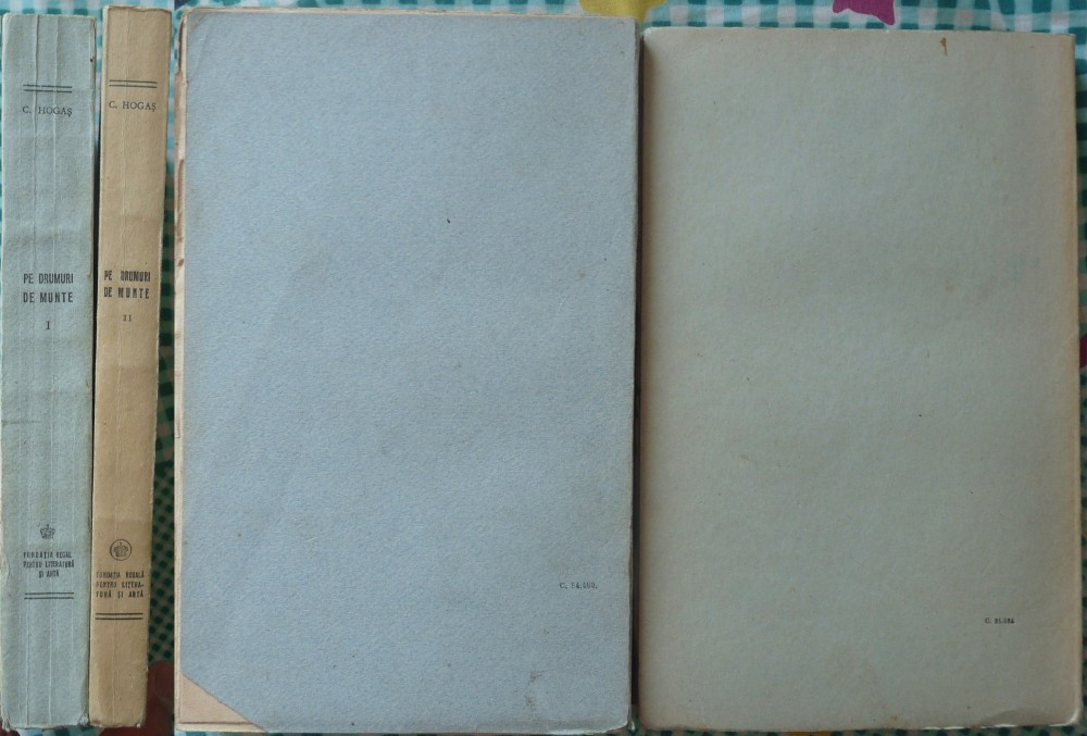 via earthquake Groping Calistrat Hogas , Pe drumuri de munte , 1944 , 1947 , 2 volume | Okazii.ro