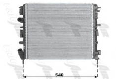 Radiator, racire motor RENAULT KANGOO D 55 1.9 - FRIGAIR 0109.3078 foto