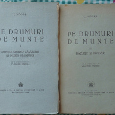 Calistrat Hogas , Pe drumuri de munte , 1944 , 1947 , 2 volume