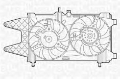 Ventilator, radiator FIAT PUNTO 1.9 DS 60 - MAGNETI MARELLI 069422013010 foto