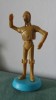 Figurina robot C-3PO Star Wars / Razboiul Stelelor, 11cm, vintage