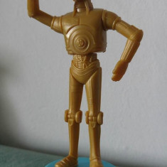 Figurina robot C-3PO Star Wars / Razboiul Stelelor, 11cm, vintage