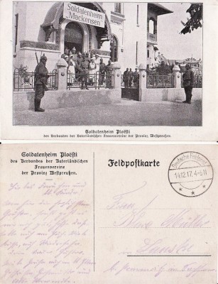 Ploiesti - Mackensen - rara- foto razboi, WWI-militara foto