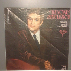 B.SINULESCU - ROMANTE SI CANTECE...(EPE02082/ELECTRECORD) - VINIL/Stare PERFECTA