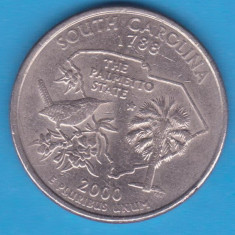 (M953) MONEDA SUA - QUARTER DOLLAR 2000, LIT. P - SOUTH CAROLINA