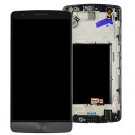 Display touchscreen lcd rama LG G3 D855 negru Second Hand foto