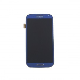 Display ecran lcd Samsung S4 i9505 artic blue cu rama foto