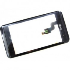 Touchscreen cu rama LG Optimus 3D P920 Negru swap