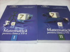 MATEMATICA CLASA VII VOL1+2 IOAN BALICA,CLUBUL MATEMATICIENILOR 2012,EDITURA ART foto