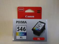 Cartus color CANON CL-546 XL - nou SIGILAT original cartuse imprimanta listare foto