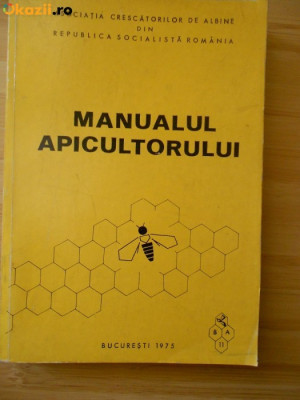 MANUALUL APICULTORULUI - anul 1975 foto