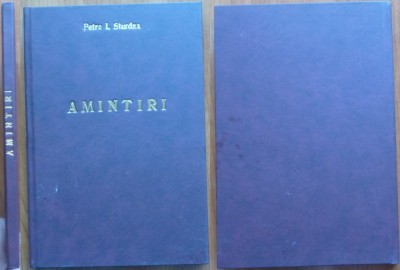 Petre I. Sturdza, Amintiri, patruzeci de ani de teatru, 1940, editia 1 foto