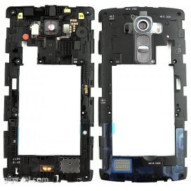 Rama carcasa mijloc LG G4 H815 negru SWAP foto