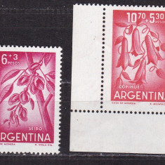 Argentina 1960 flori MI 742-743 MNH w34