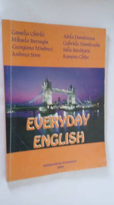 ENGLEZA DE ZI CU ZI , EVERYDAY ENGLISH ,STROE,CHIRILA,CHITU,BURSUGIU foto