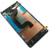 Display touchscreen lcd rama Sony Xperia E3 negru swap