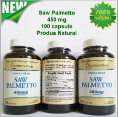 Tratament adenom de prostata(prostamol) SAW PALMETTO Livrare Fan Courier 15 lei foto