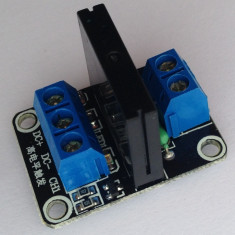 Modul releu cu 1 canal OMRON 1563E, relee, relay, optocuplor 5V Arduino (r.277)