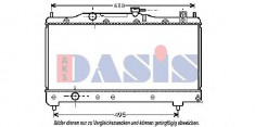 Radiator, racire motor TOYOTA AVENSIS 1.6 - AKS DASIS 211960N foto