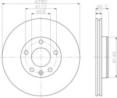 Disc frana AUDI A8 limuzina 4.2 quattro - TEXTAR 92083503 foto