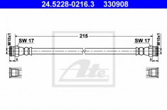 Furtun frana FIAT PUNTO EVO 1.4 Abarth - ATE 24.5228-0216.3 foto