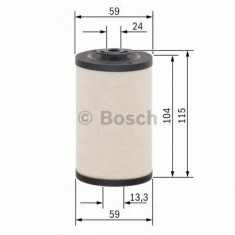 filtru combustibil SETRA Series 200 S 215 HD - BOSCH 1 457 431 158 foto