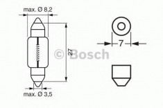 Bec incandescent - BOSCH 1 987 302 226 foto