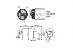 Solenoid, electromotor - ERA 227499 foto