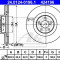 Disc frana SUBARU XV CROSSTREK 2.0 D - ATE 24.0124-0196.1