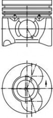 Piston PEUGEOT BOXER bus 2.2 HDi - KOLBENSCHMIDT 40405610 foto