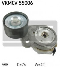 rola intinzator,curea transmisie - SKF VKMCV 55006 foto