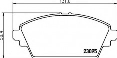 placute frana NISSAN ALMERA TINO 1.8 - HELLA 8DB 355 011-951 foto