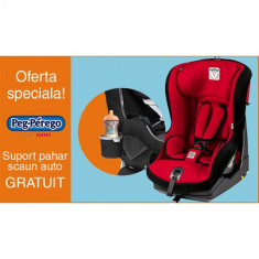 Scaun Auto Viaggio1 Duo Fix TT 9-18 kg + Suport Pahar PROMO Rouge foto