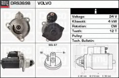 starter VOLVO FM 7 FM 7/250 - DELCO REMY DRS3898 foto