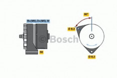 Generator / Alternator IVECO P/PA-Haubenfahrzeuge 160-17 AN - BOSCH 0 120 488 283 foto