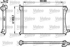 Radiator, racire motor CITROEN XANTIA 2.0 HDI 90 - VALEO 732617 foto