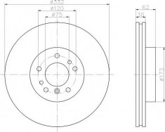 Disc frana BMW X5 4.4 i - TEXTAR 92107203 foto