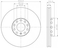 Disc frana - TEXTAR 92122100 foto