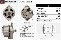 Generator / Alternator - DELCO REMY DRA6800 foto