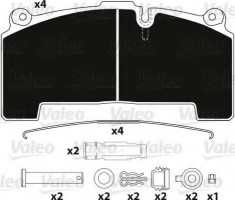 placute frana - VALEO 882209 foto