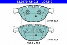 placute frana BMW 5 limuzina 535 d - ATE 13.0470-7210.2 foto